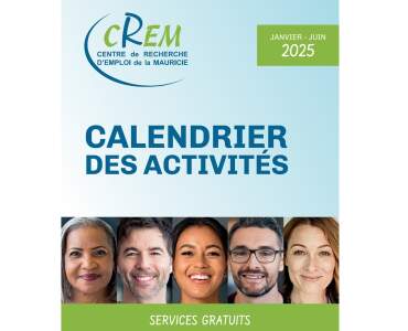 Calendrier de nos activités janvier à juin 2025