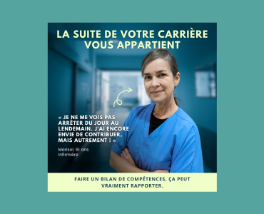 Vous avez 50 ans ou plus ? Bilan de carrière.