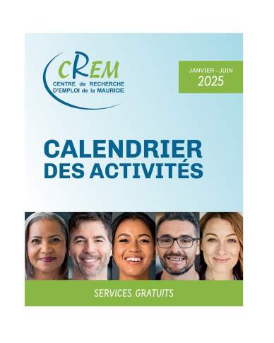 Calendrier de nos activités janvier à juin 2025